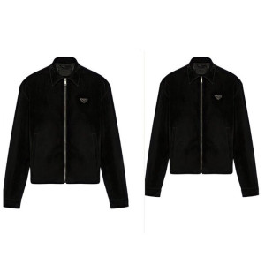 PRADA 프라다 벨벳 자켓