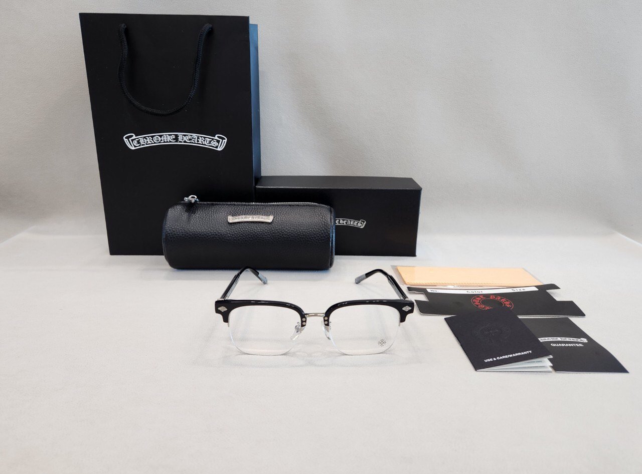 CHROME HEARTS 크롬하츠 니너스 반무테 안경테