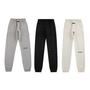 FEAR OF GOD 피어오브갓 에센셜 702 로고 플리스 스웨트 팬츠