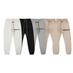 FEAR OF GOD 피어오브갓 에센셜 716 로고 플리스 스웨트 팬츠