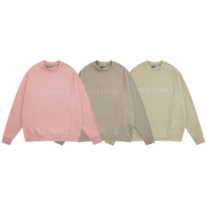 FEAR OF GOD 피어오브갓 에센셜 1820 톤온톤 로고 플리스 스웨트 셔츠