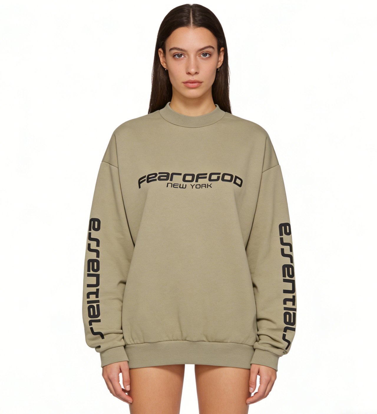 FEAR OF GOD 피어오브갓 에센셜 1855 시티 플리스 스웨트 셔츠 2COLOR