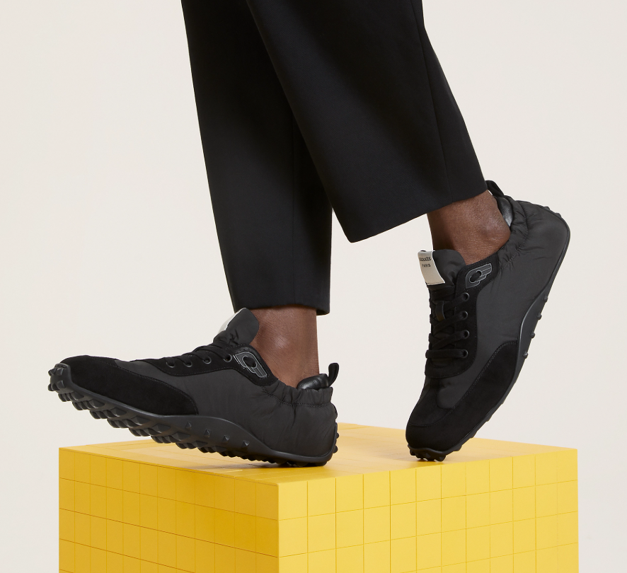 ●에르메스 나일론 스웨이드 인스니커즈●