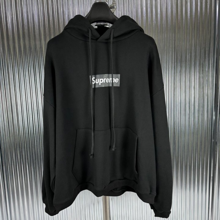 SUPREME 슈프림 서울 로고 후드