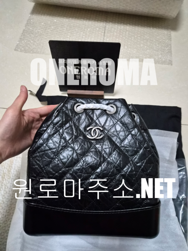 김*현 고객님 샤넬 가브리엘 백팩 블랙