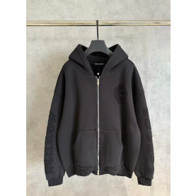 CHROME HEARTS 크롬하츠 홀스슈 집업 후드 자켓