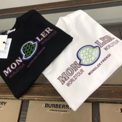 MONCLER 몽클레어 네온 레터링 맨투맨