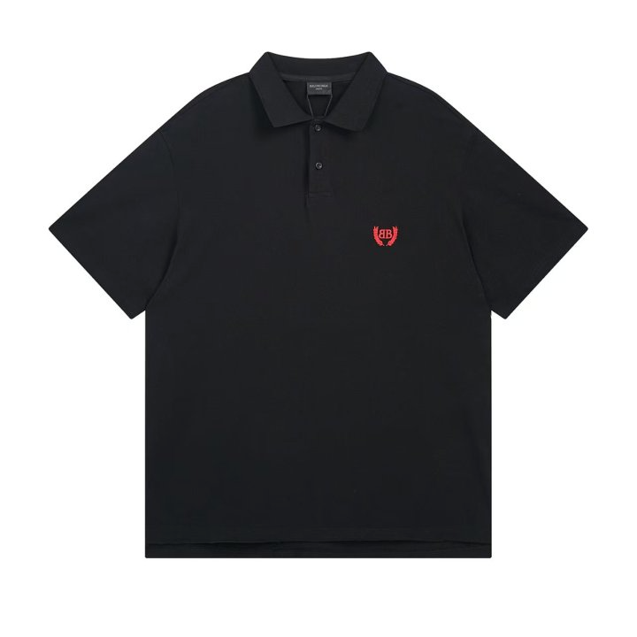 BALENCIAGA 발렌시아가 708 로렐 클래식 피티드 폴로 반팔