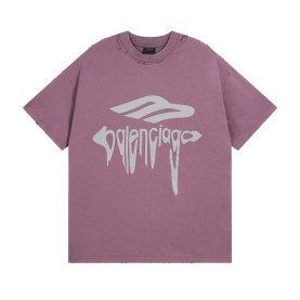 BALENCIAGA 발렌시아가 3251 3B 리퀴파이드 구제 워싱 반팔