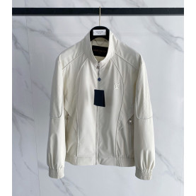 LOUIS VUITTON 루이비통 모노그램 로고 블루종 자켓