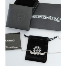 CHROME HEARTS 크롬하츠 스크롤 라벨 일체형 목걸이 (11194)