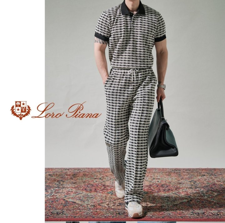 LOROPIANA 로로피아나 트레이닝 셋업 2COLOR
