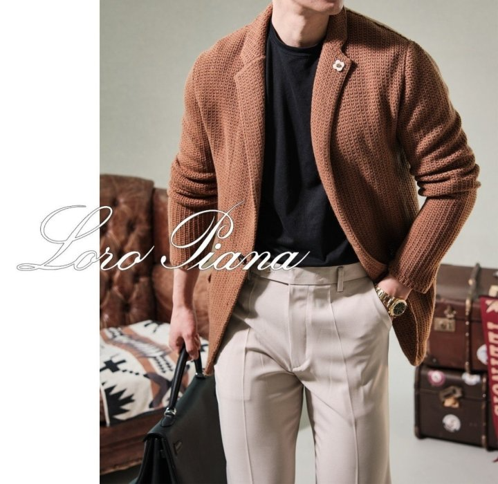 LOROPIANA 로로피아나 올드머니 클래식 가디건 2COLOR