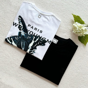 WOOYOUNGMI 우영미 버터 플라이 백로고 반팔