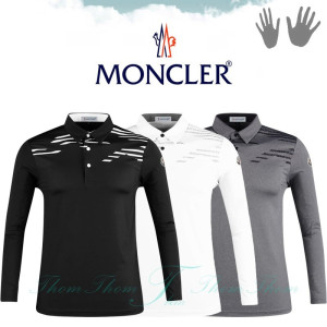 MONCLER 몽클레어 물결 나염 스판 카라