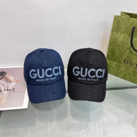 GUCCI 구찌 레이저 데님 볼캡