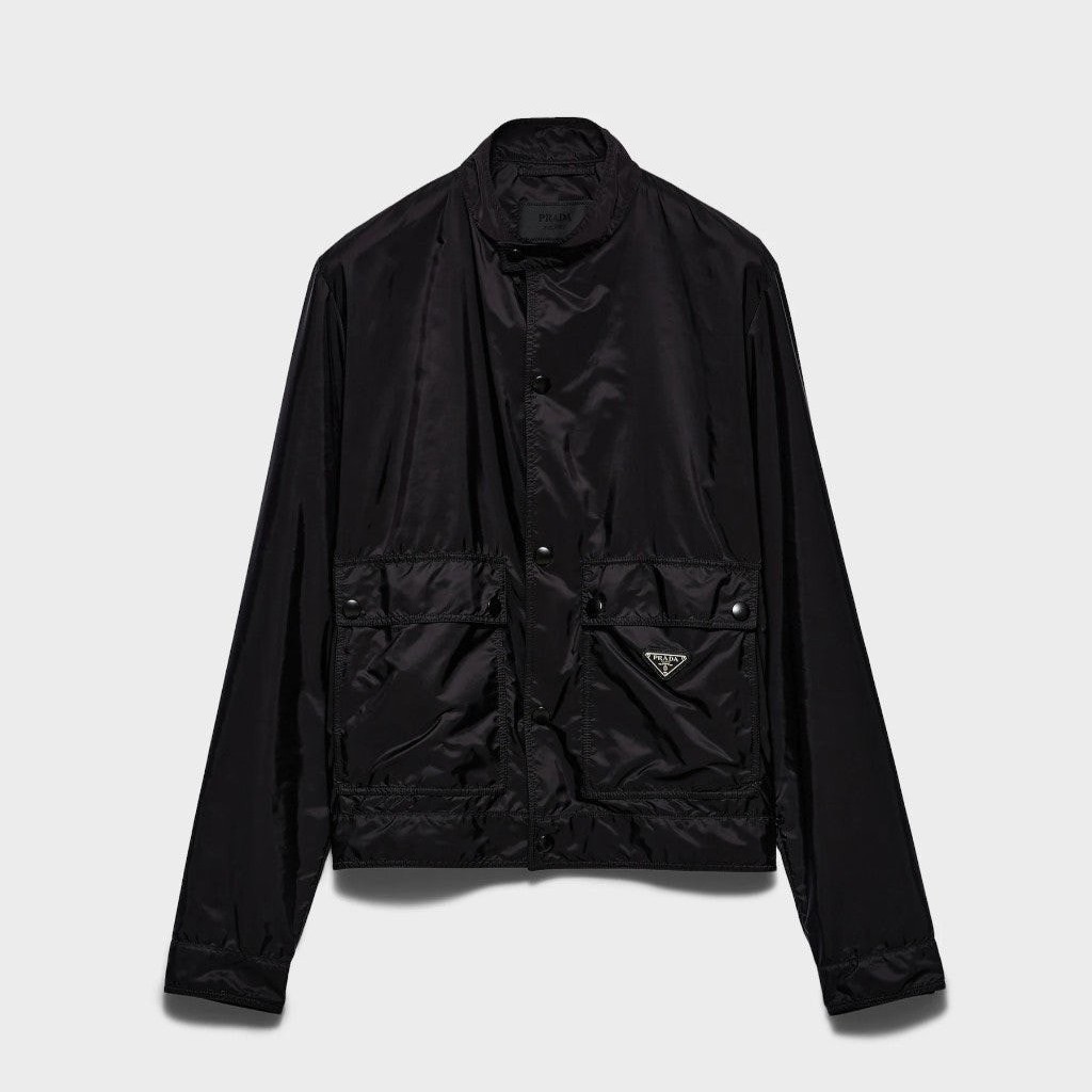 PRADA 프라다 리나일론 포켓 로고 경량 바람막이 자켓