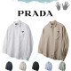 PRADA 프라다 포켓 린넨 셔츠
