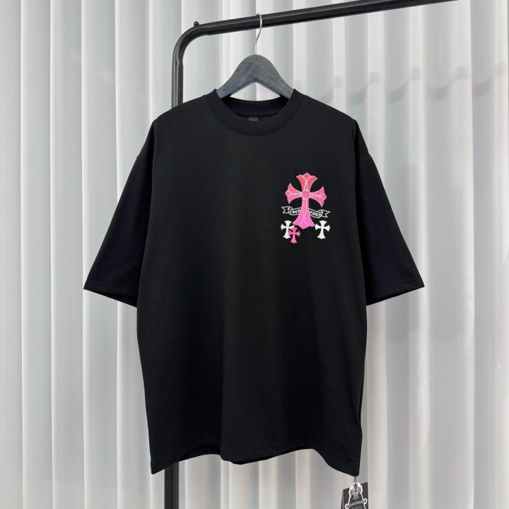 CHROME HEARTS 크롬하츠 멀티 엠보 크로스 반팔 티셔츠