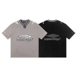 BALENCIAGA 발렌시아가 6342 3B 풋볼 V넥 반팔
