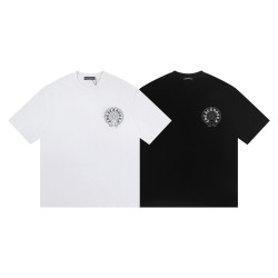 CHROME HEARTS 크롬하츠 6337 크리스탈 홀스슈 반팔
