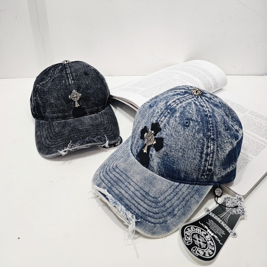 CHROME HEARTS 크롬하츠 빈티지워싱캡