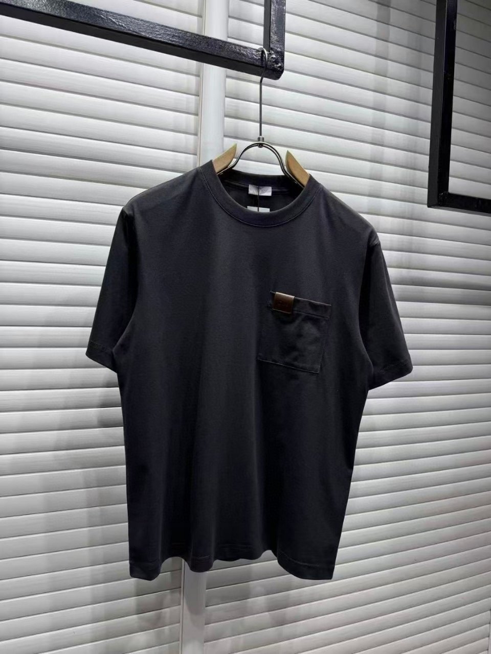 DIOR 디올 포켓 레더포인트 티셔츠 2COLOR