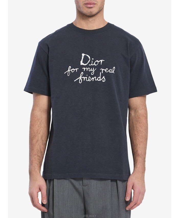 DIOR 디올 X 하일톤넬 콜라보 반팔티