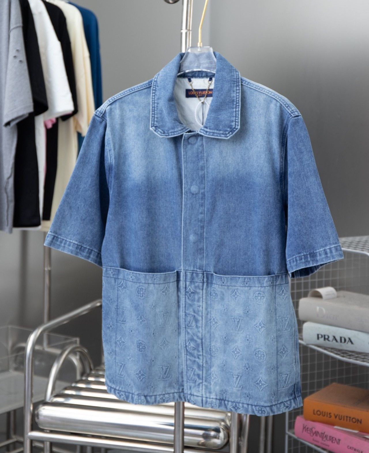 LOUIS VUITTON 루이비통 64263 모노그램 웨크웨어 데님 자켓 2COLOR