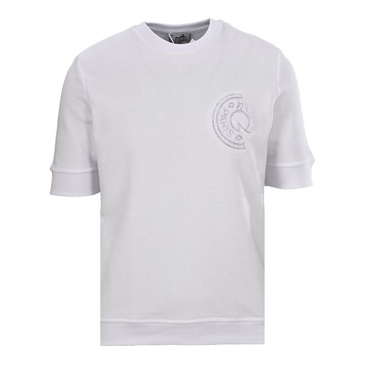 HERMES 에르메스 64316 셀리에 자수 코튼 반팔 2COLOR