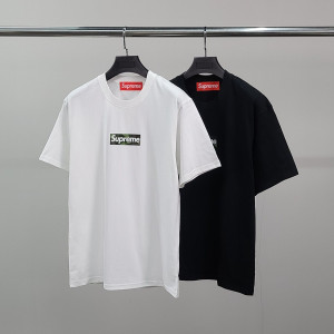 ●6월 판매 14위● SUPREME 슈프림 밀러터리박스 코튼 반팔티